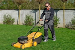 mowing lawns in St Johns